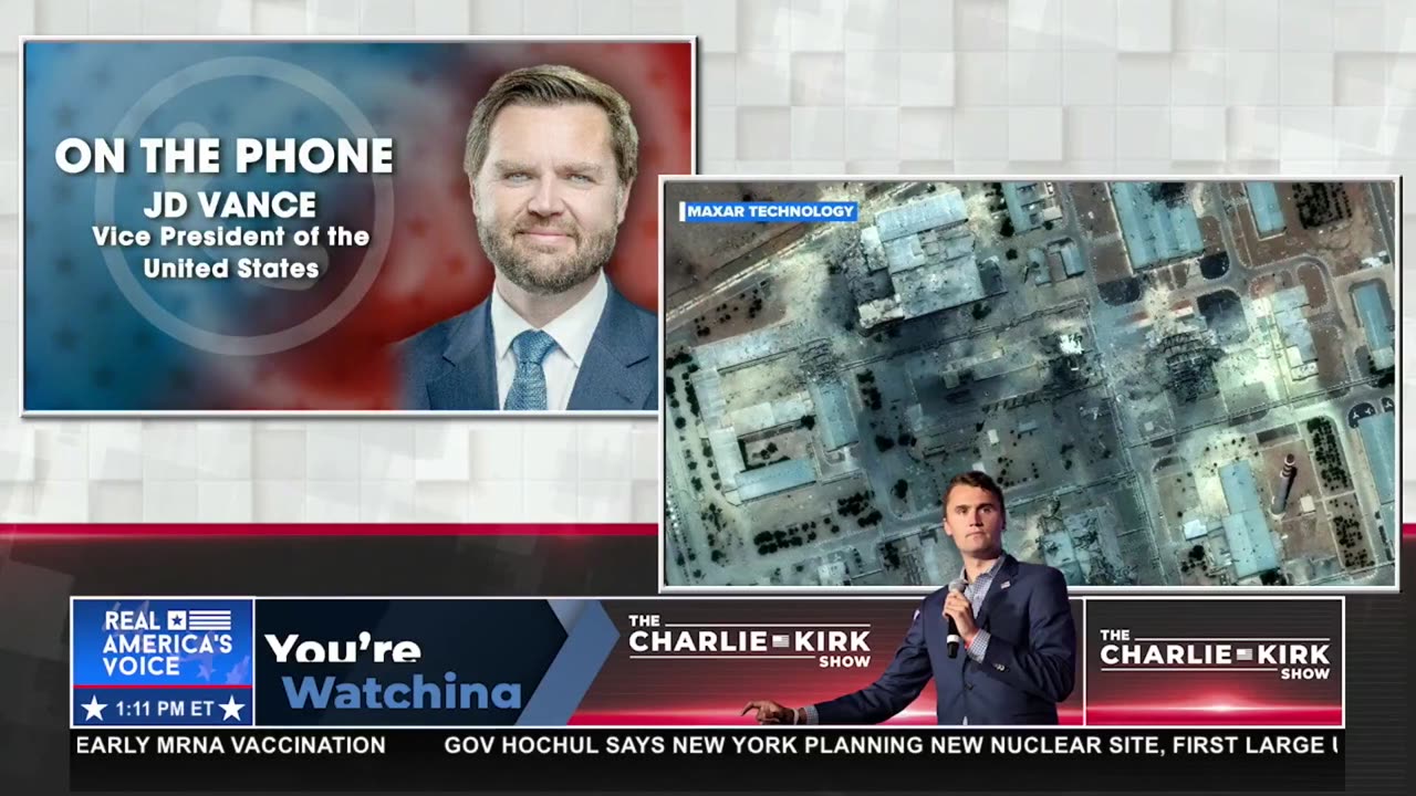 VP VANCE TALKS WITH CHARLIE KIRK