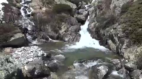 Peche de la truite en haute montagne
