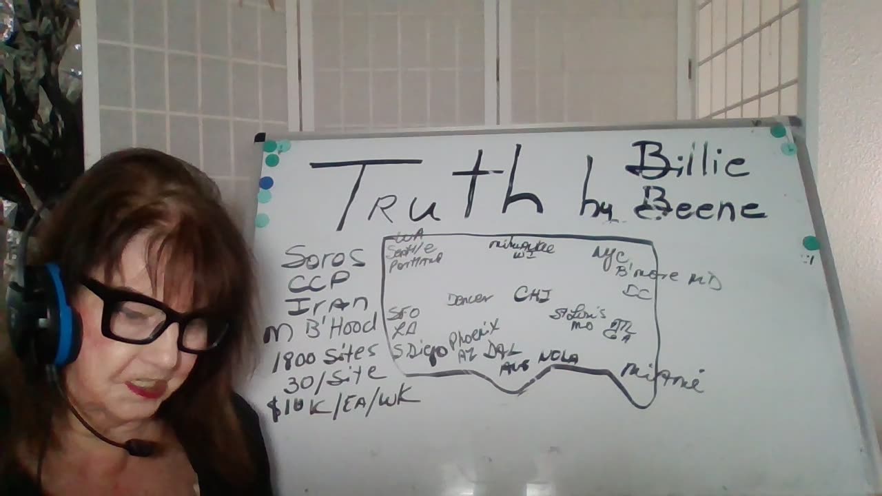 61125- 1P(TX)TRUTH BY BILLIE BEENE PRES T- APPROVAL! RIOTS $2M/WEEK =SOROS/CCP/MUSLIM B'HOOD/IRAN!