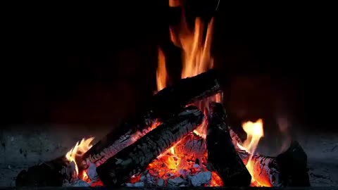 Relaxing sounds for sleep & study-Fire crackling sounds for meditation