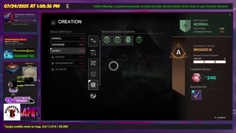 Destiny 2: Edge of Fate - Lost Sectors, Solo Ops, maybe some Operation Seraph's Shield even.