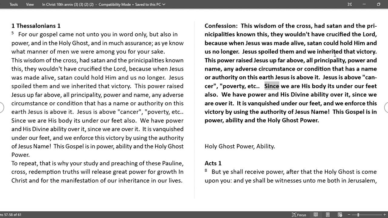 In Christ 10th Anniversray Part 3 Blessed In Him!!!