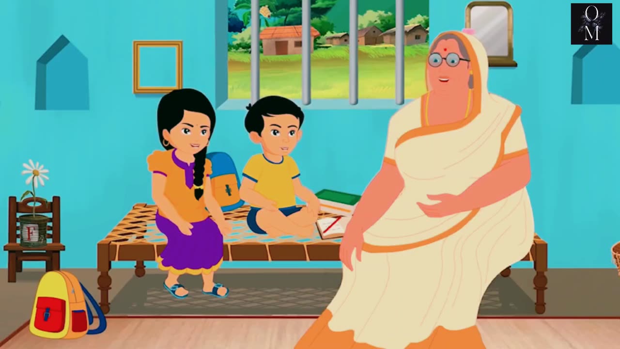 Magician story 🏞️ cartoon animation