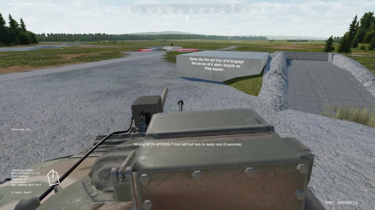 Gunner, Heat, Pc! Training M60A1 RISE P