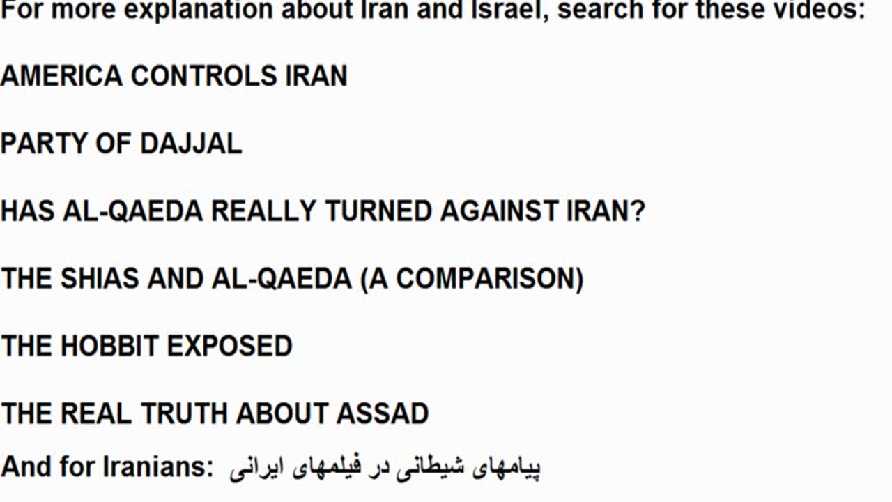 Censored speech of Saddam Hussein