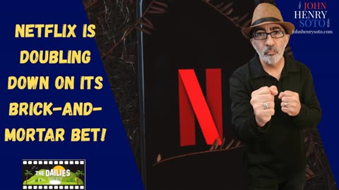 Netflix is doubling down on its brick-and-mortar bet.
