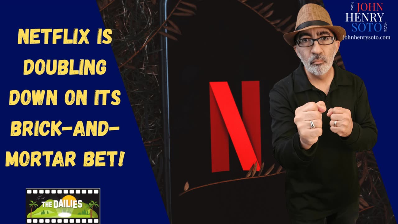 Netflix is doubling down on its brick-and-mortar bet.