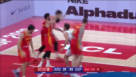 "Argentina vs España" FINAL MUNDOBASKET'19 (15 de Septiembre, 2019) en español