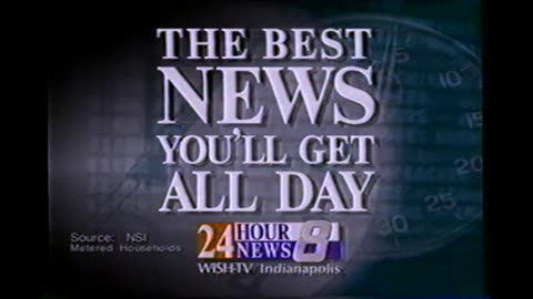 May 12, 1994 - Ads for L.S. Ayres & Arby's & WISH-TV News Bumper