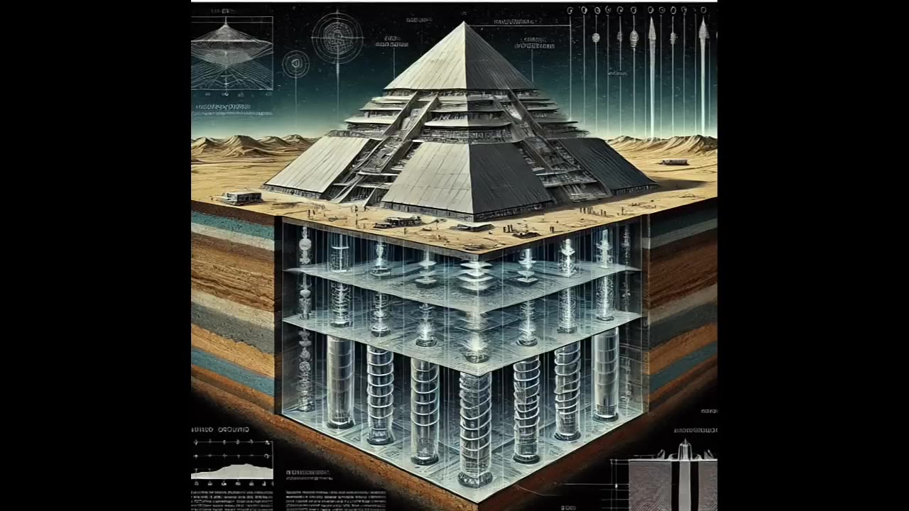 MASSIVE UNDERGROUND ENERGY GRID FOUND UNDERNEATH THE GREAT PYRAMIDS! IS AN ALIEN DECEPTION NEXT???