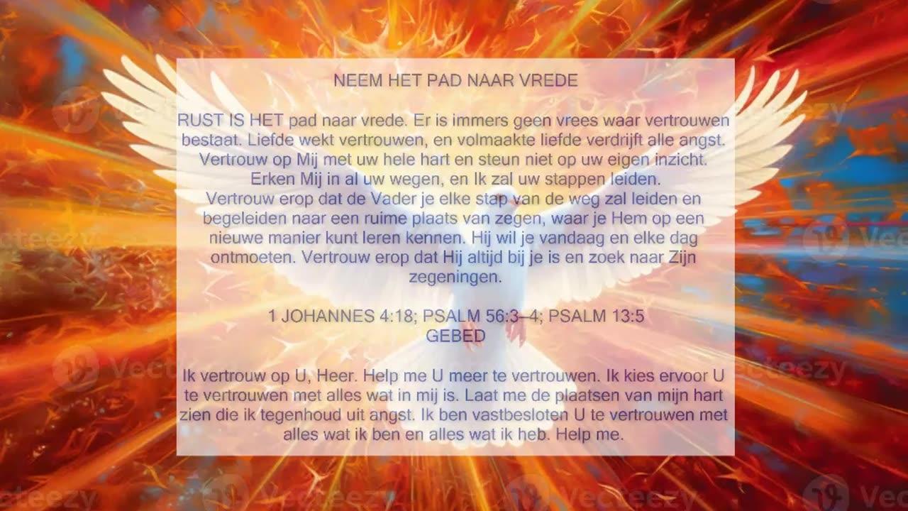 Neem Het Pad Naar Vrede