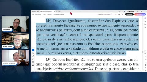 #235 O Livro dos Médiuns- Cap.24 - Identidade dos Espíritos 7ª parte com André Sobreiro, Nellyd Fernandes e Dejair Boselli