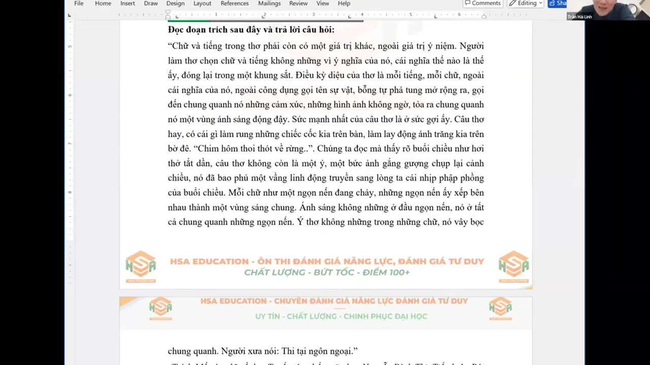 VĂN BUỔI 53: LUYỆN ĐỀ