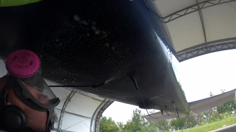 A tim lapse ofAviation Detailing and paint touch up of a cessna 172 in Auburn AL