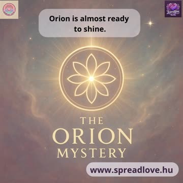 ✨ Orion Is Watching – Cosmic Peace #116 ✨