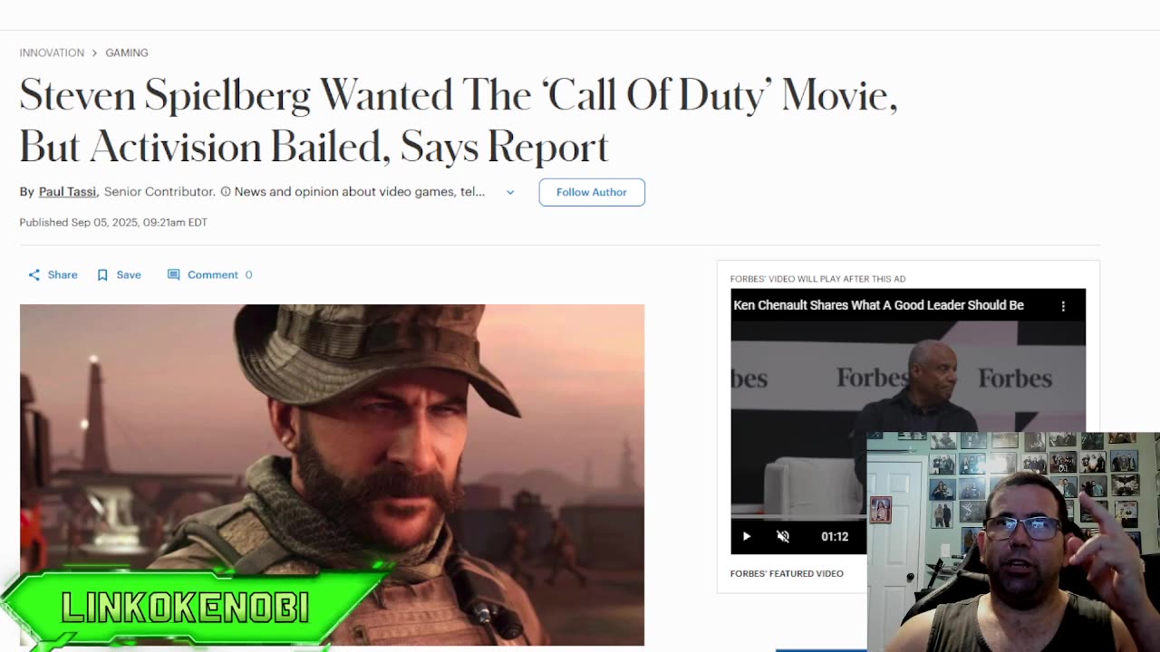 Activision Says No To Stephen Spielberg To Direct COD Movie