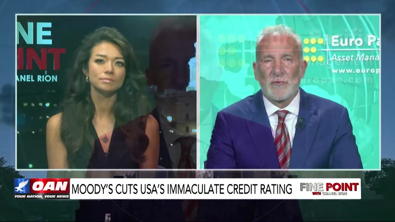 Fine Point - Moody's Cut USA'S Immaculate Credit Rating, W/ Peter Schiff - 5/19/2025