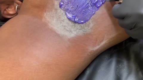 💜 Underarm Waxing Using Sexy Smooth Hypnotic Purple Seduction Hard Wax | @therealesthebestie 💜