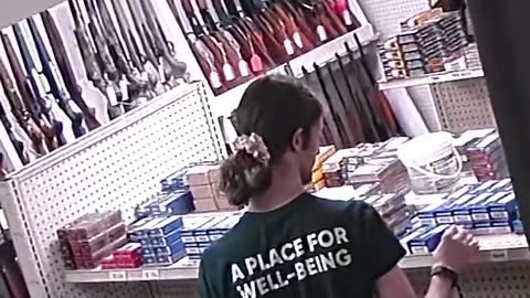 Minneapolis trans gunman Robin Westman seen on security footage at a gun ...