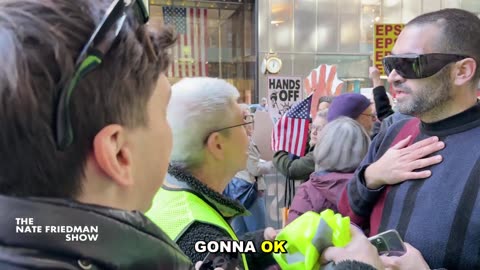 I Exposed the Trump Tower paid protesting leader. Is he protesting on our dime?