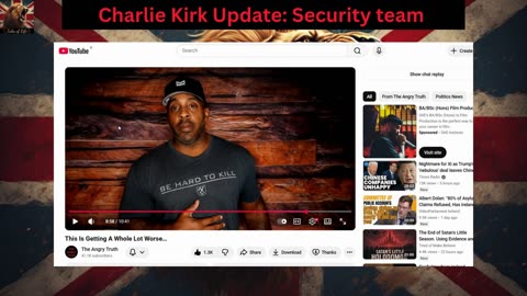 Charlie Kirk Update Security team