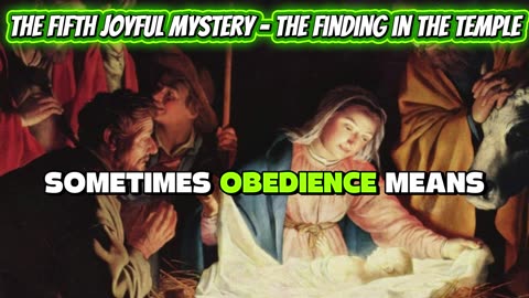 The Third Joyful Mystery - The Birth of Jesus