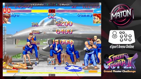 Super Street Fighter II X Grand Master • "srkaiohkbr" VS "ElMaton" (23/03/2025)
