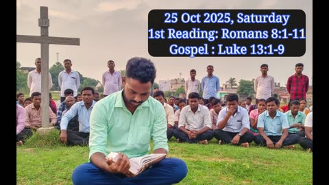 Catholic Daily Gospel and Reading in Hindi 25 October 2025 | Today's Bible Verse | Aaj ka Susamachar