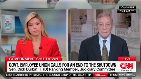Dick Durbin gets confronted over the largest federal workers union