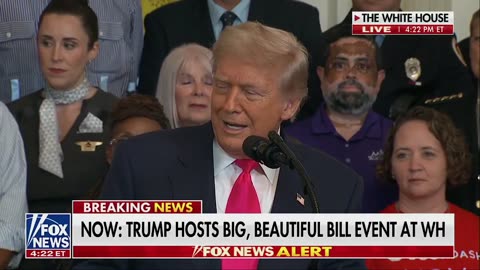 President Trump announces he has signed a trade deal with CHINA, yesterday.