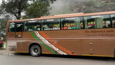 Volvo Bus Adventure on Himachal's Deadliest Mountain Road | Extreme Indian Highways