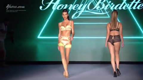 Honey Birdette Lingerie Fashion Show - Miami Swim Week 2021 - Paraiso Miami Beach - 4K