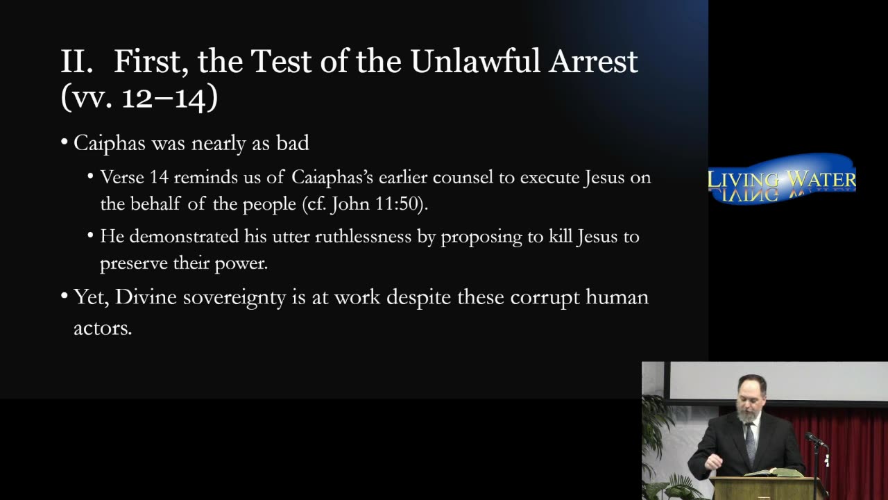 “Faith on Trial” (John 18:12–27)