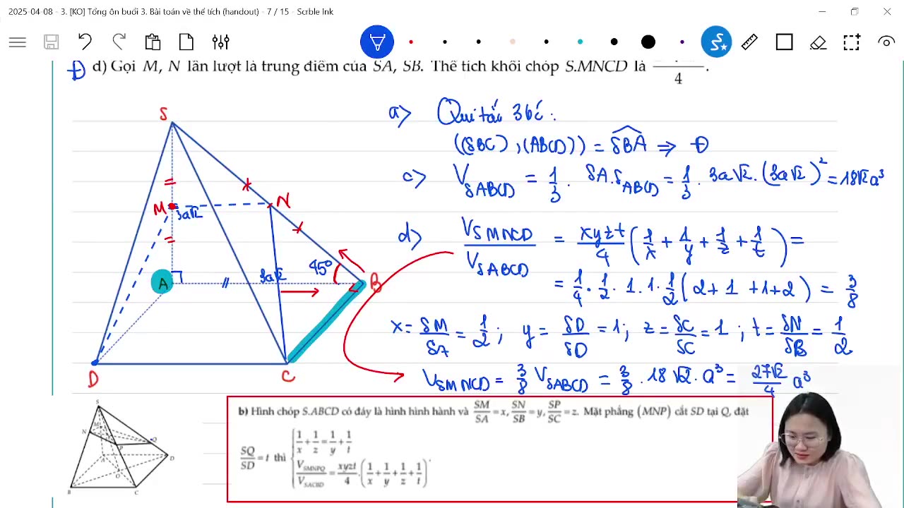 "Tổng ôn trọng tâm buổi 3. Bài toán về thể tích "