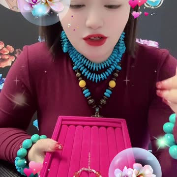 20250723-7 Natural Original Sterling Treatment Beauty Turquoise Conch Shell Amber Weave Brocade