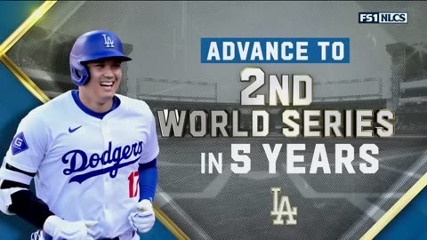 INNING IN FULL: The Dodgers will be attending the World Series!