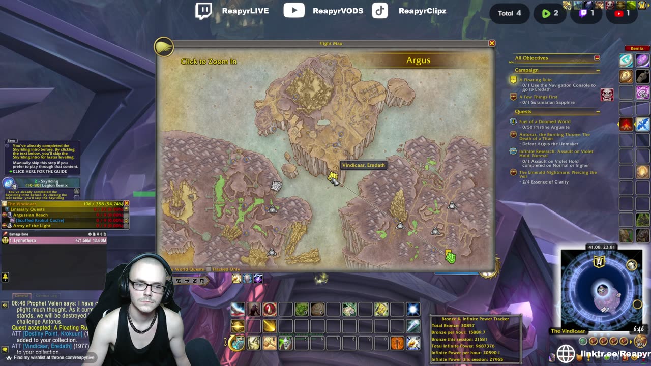 🔴Live🔴ARGUS ETERNAL REMIX🔴!throne !merch !dubby !discord !socials🔴