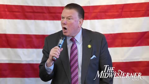 John James talks election integrity in Macomb County