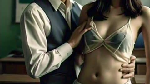 thai_student_teen_girl_wearing_transparent in fron of her teacher at school
