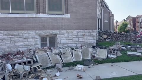 1 Dead After Centennial Christian Church Collapses During Tornado in St. Louis City