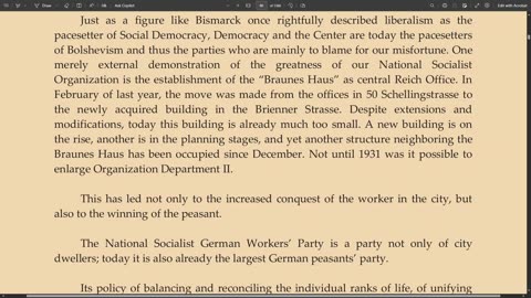 Adolf Hitler Speech 1/1/1932 | New Years Proclamation to the Party 2 of 6 ENG