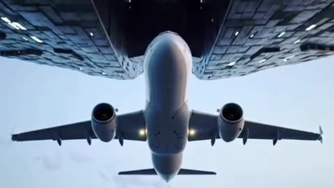 #Airbus A320 Entering Spaceship #Aviation #Fly #AeroArduino