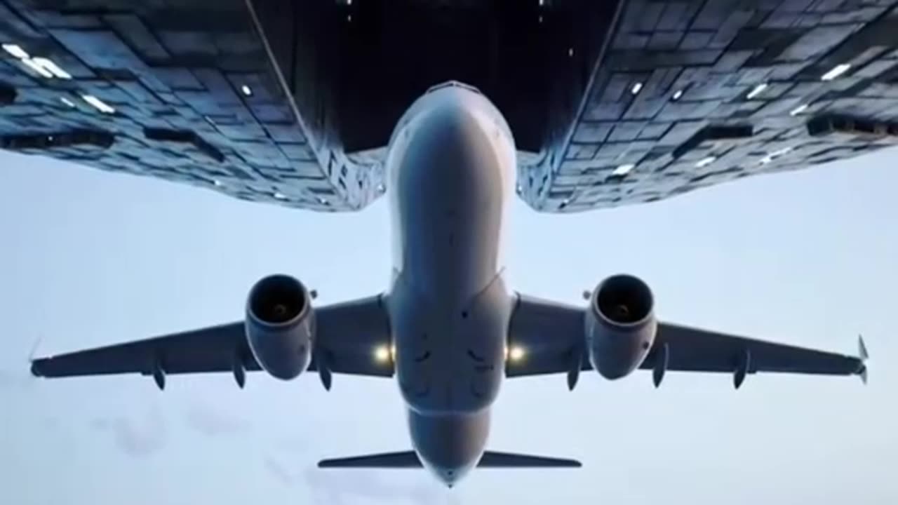 #Airbus A320 Entering Spaceship #Aviation #Fly #AeroArduino