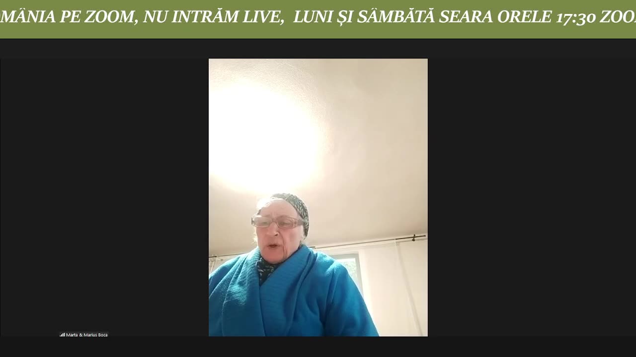 MARTA BOCA -NUMAI LA TINE ISUSE- CALEA CĂTRE RAI PĂRTĂȘIE #livestream #cantaricrestine