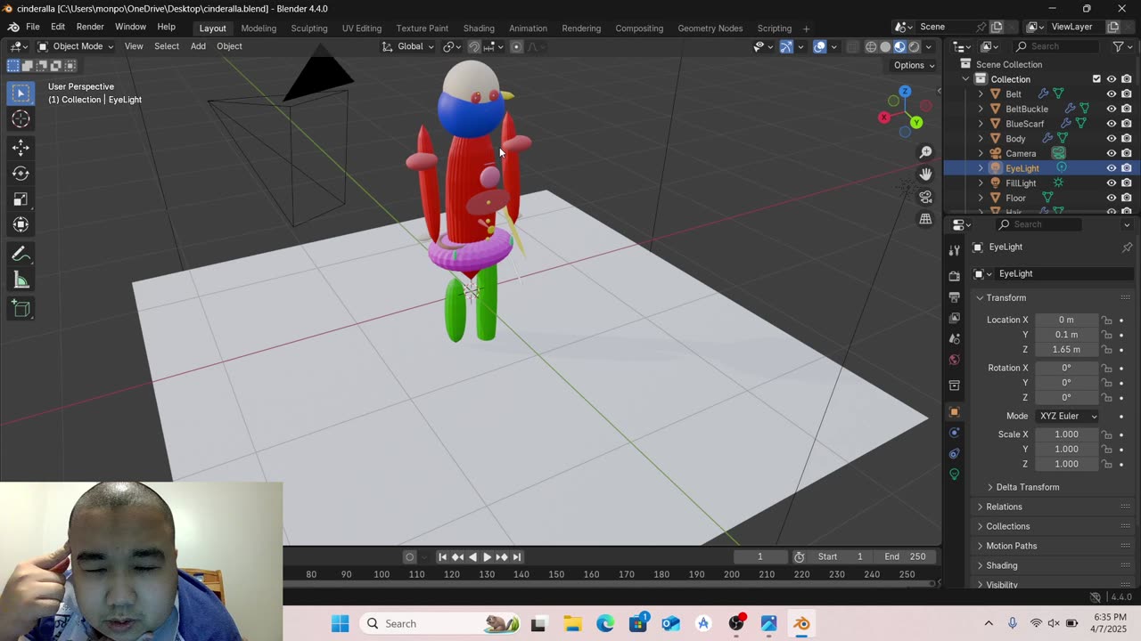 Creating a Female RPG Character in Blender | Full 3D Modeling Process