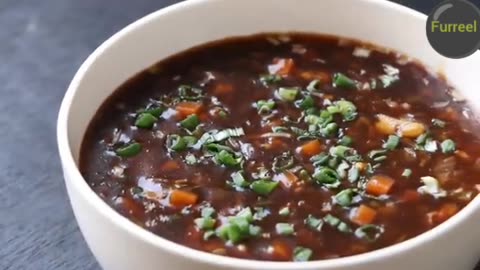 Veg hot & sour soup | Streetstyle hot & sour soup | indo - Chinese recipe 😍🔥 ❤️