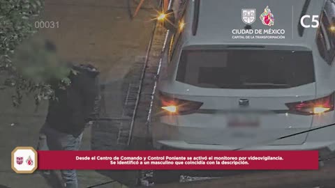 Robo de objetos personales al interior de vehículo | #C5CorazónDeLaCDMX