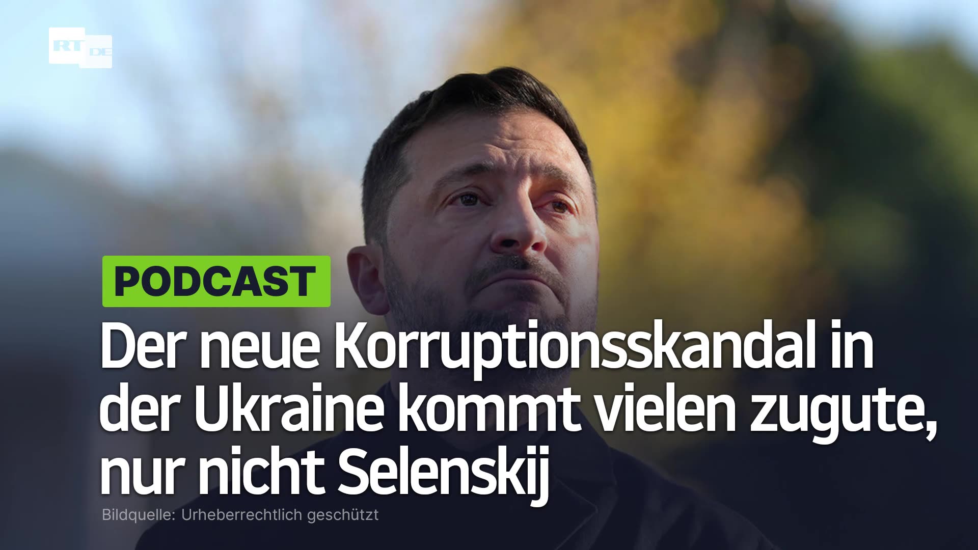 Der neue Korruptionsskandal in der Ukraine kommt vielen zugute, nur nicht Selenskij