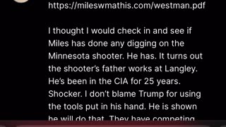 Minnesota shooter’s background 🧟‍♀️