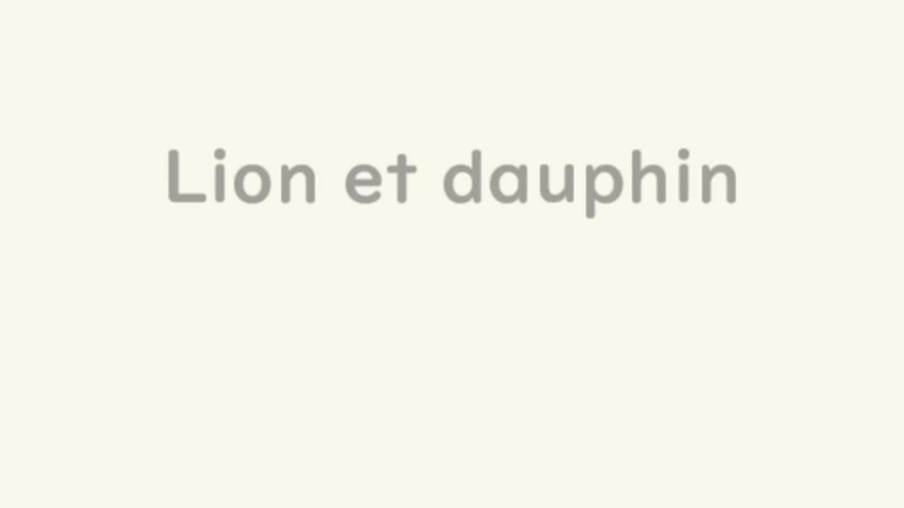 Lion et dauphin - Huhito Fables-Version française Vol.21